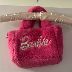 Barbie Fuchsia Plush mini Bag